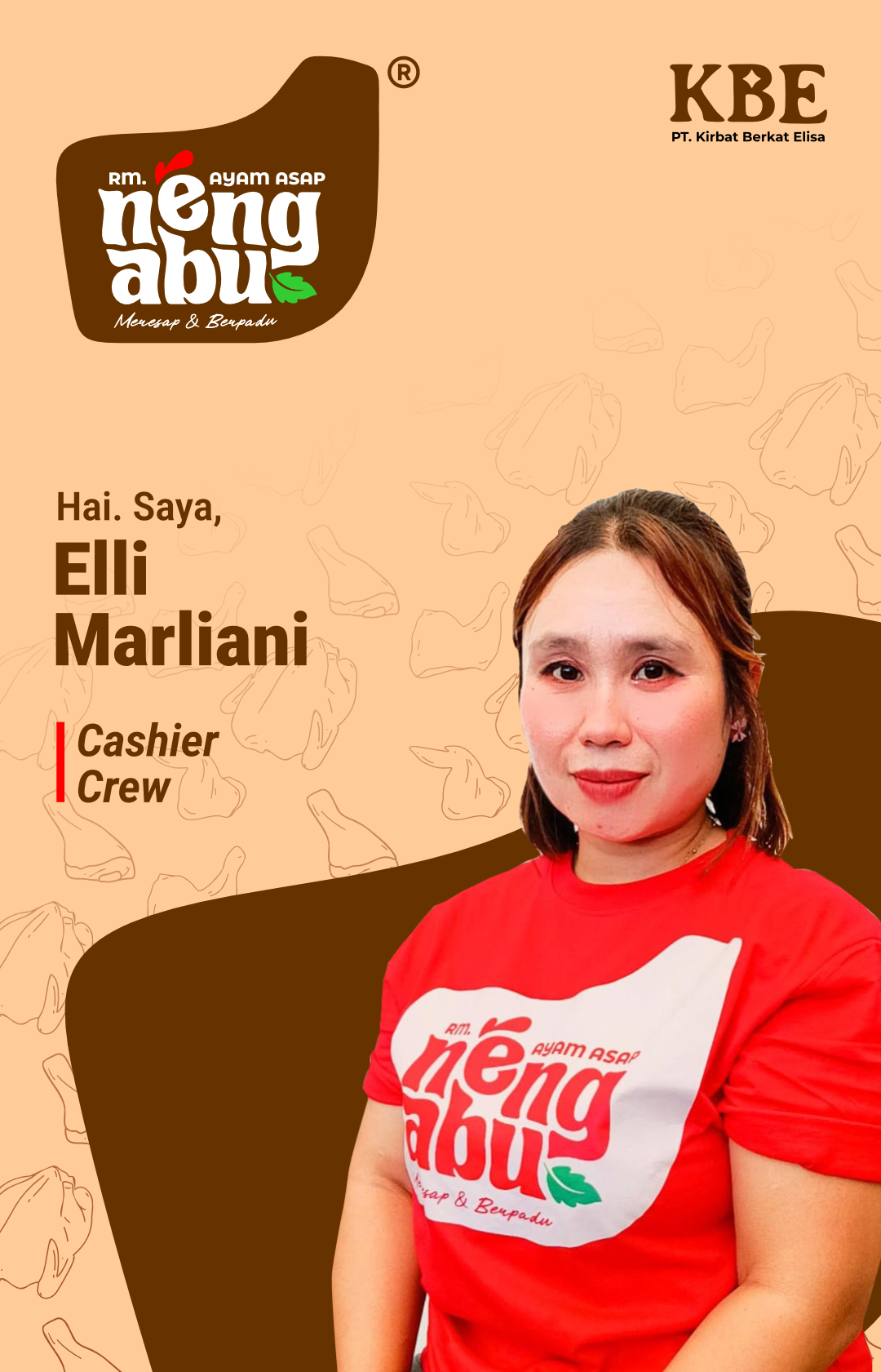 Cetak ID Card Ayam Asap Neng Abu - 3