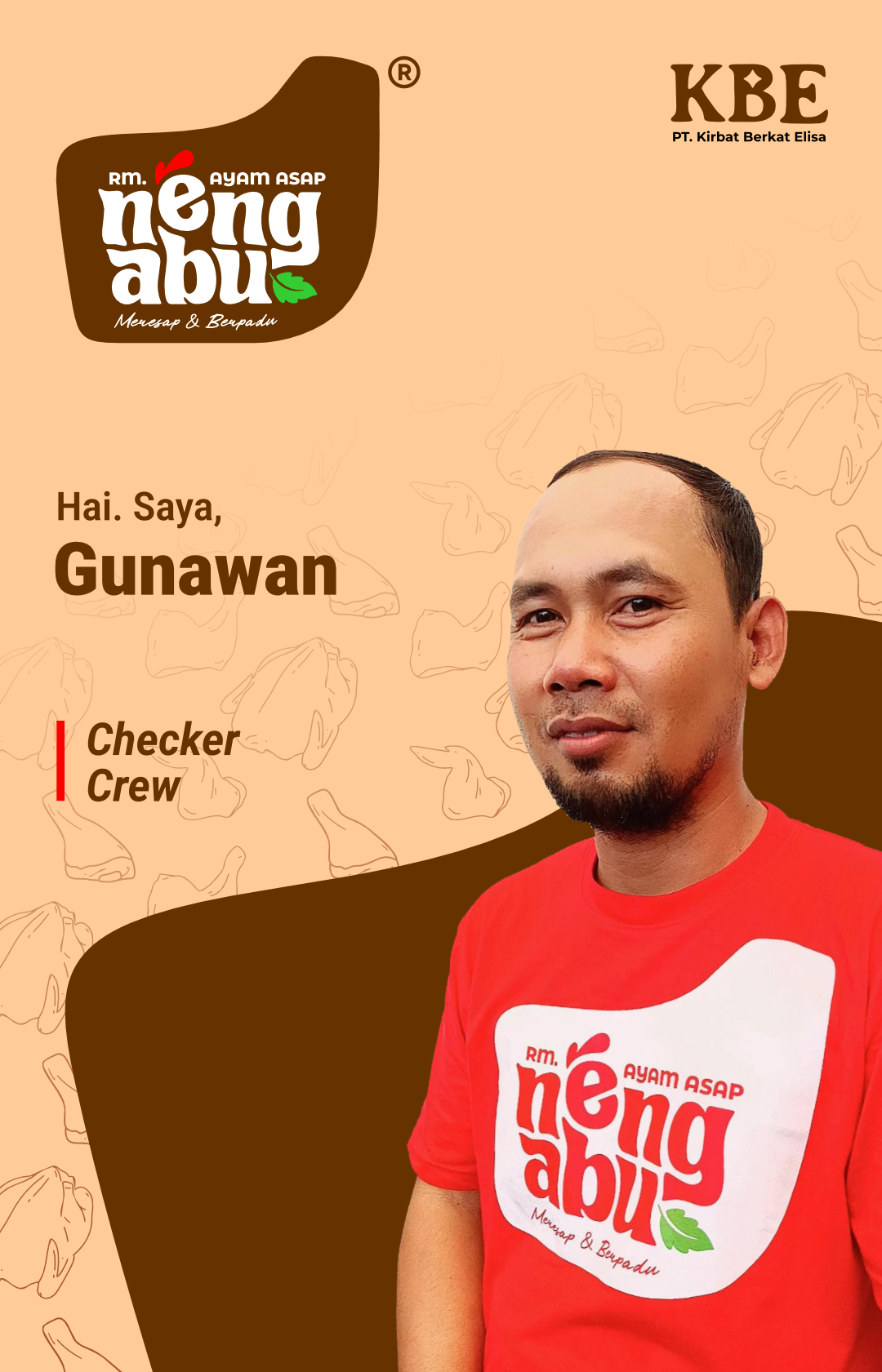 Cetak ID Card Ayam Asap Neng Abu - 7